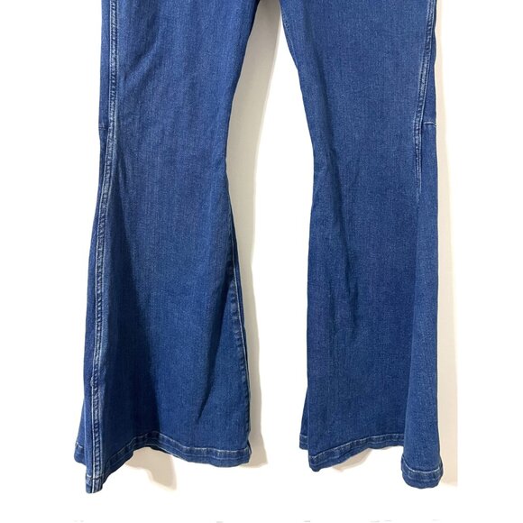 Wrangler Women's Retro High Rise Flare Bell Bottom Jeans Size 32X34 - Picture 9 of 10